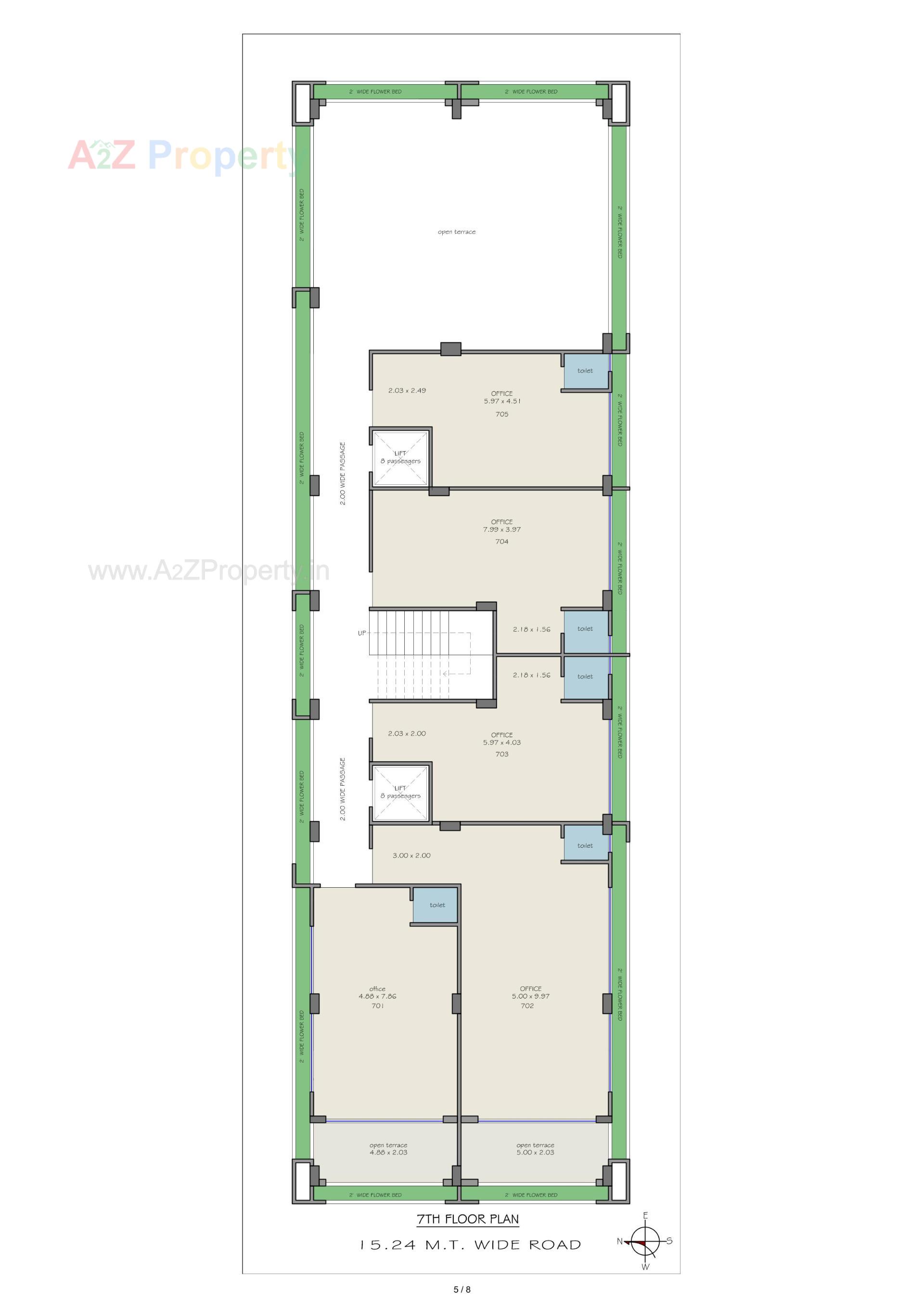 Layout of real estate project Victoria Corporate located at Bhavnagar, Bhavnagar, Gujarat