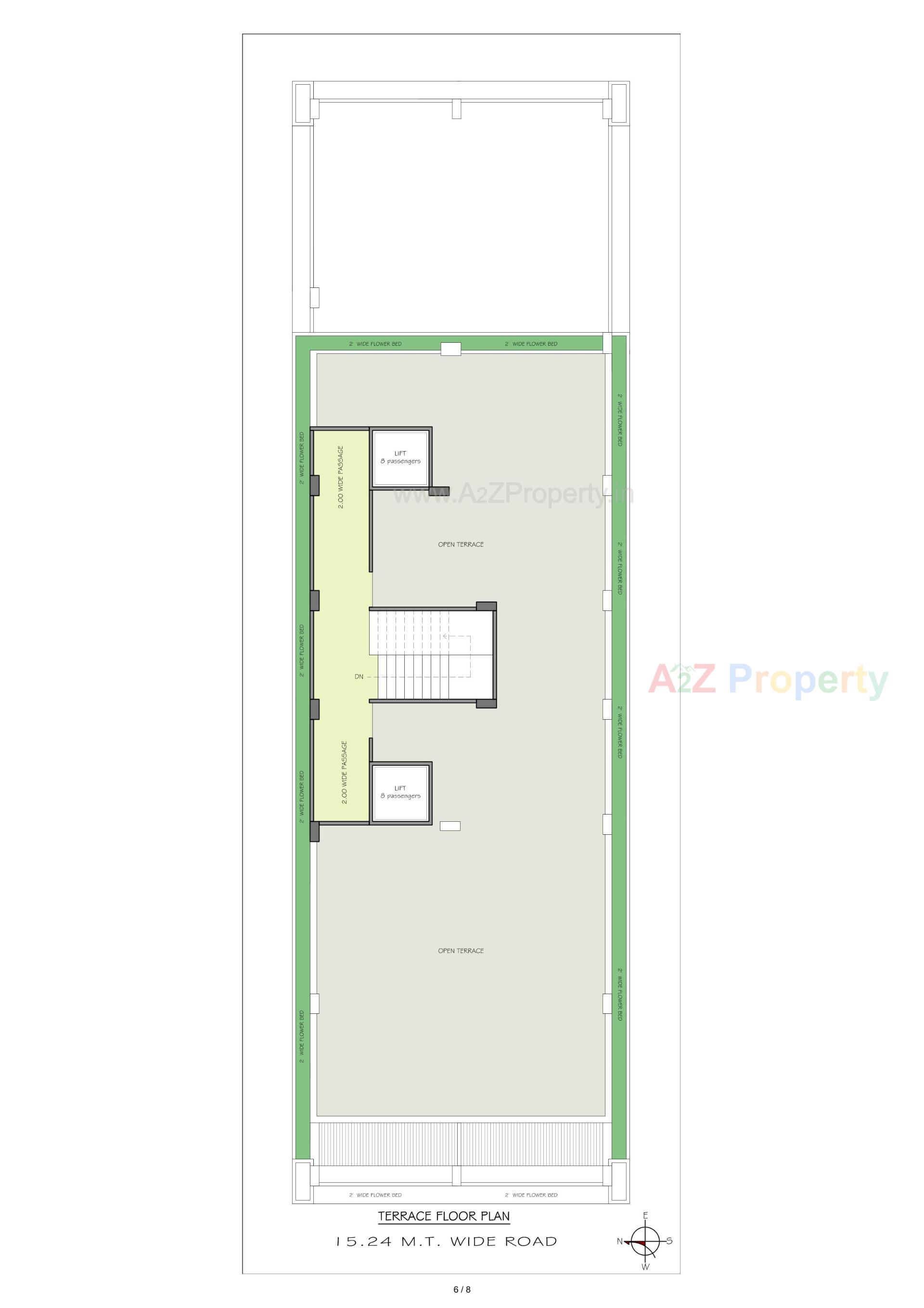Layout of real estate project Victoria Corporate located at Bhavnagar, Bhavnagar, Gujarat