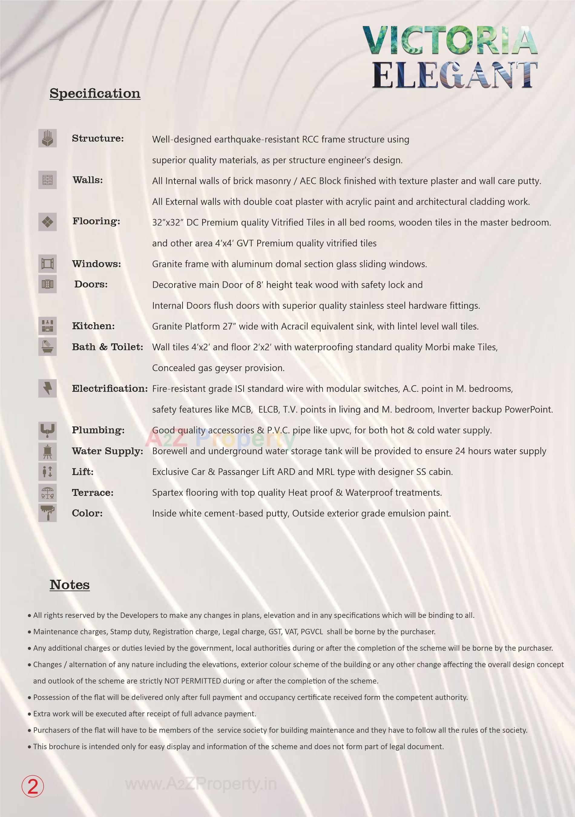  of real estate project Victoria Elegant located at Vadava, Bhavnagar, Gujarat