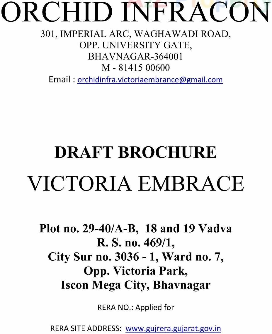  of real estate project Victoria Embrace located at Bhavnagar, Bhavnagar, Gujarat