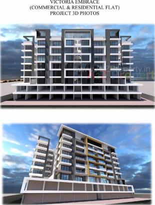 Elevation of real estate project Victoria Embrace located at Bhavnagar, Bhavnagar, Gujarat