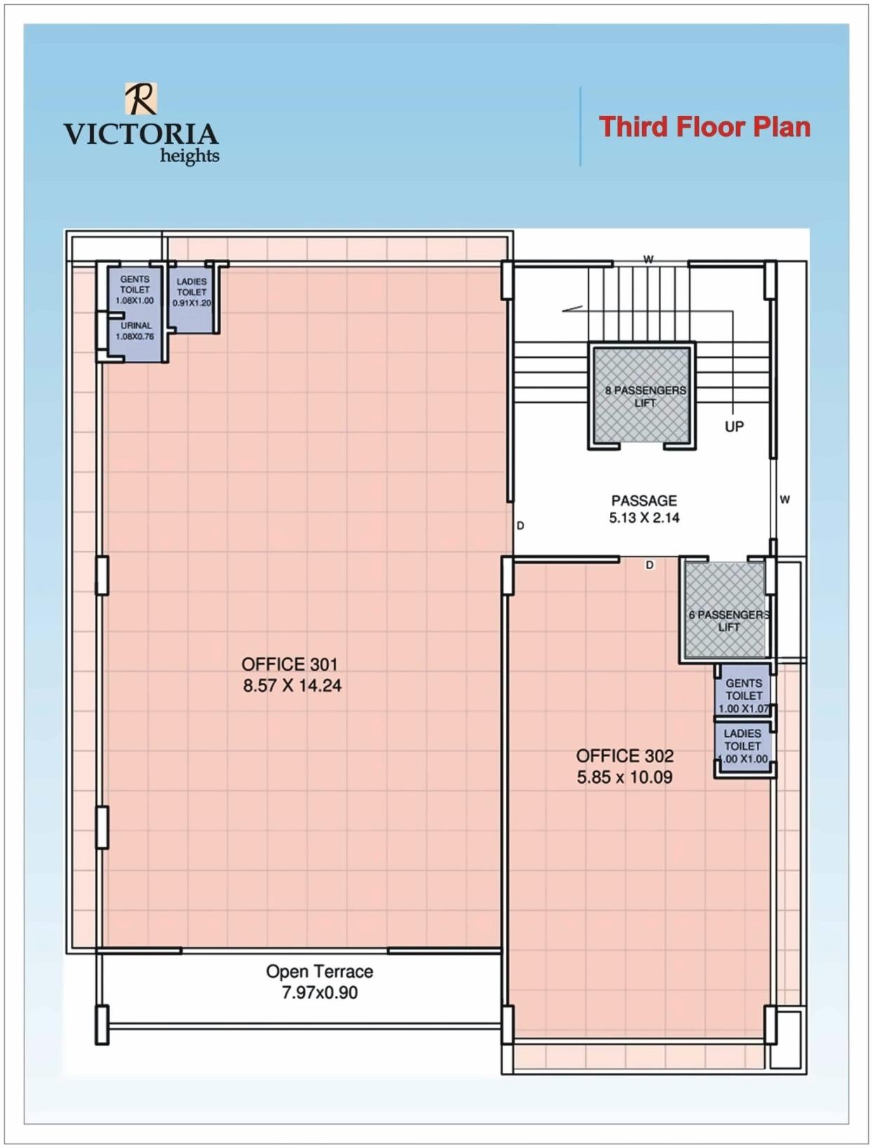 Layout of real estate project Victoria Heights located at Bhavnagar, Bhavnagar, Gujarat