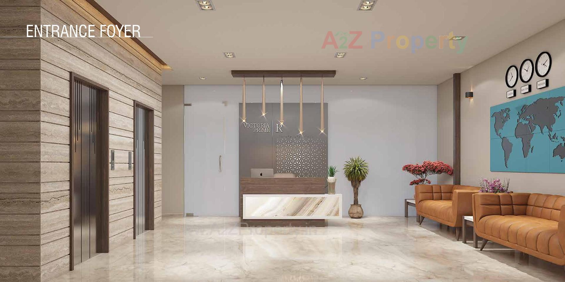 3D Elevation of real estate project Victoria Prime located at Vadava, Bhavnagar, Gujarat