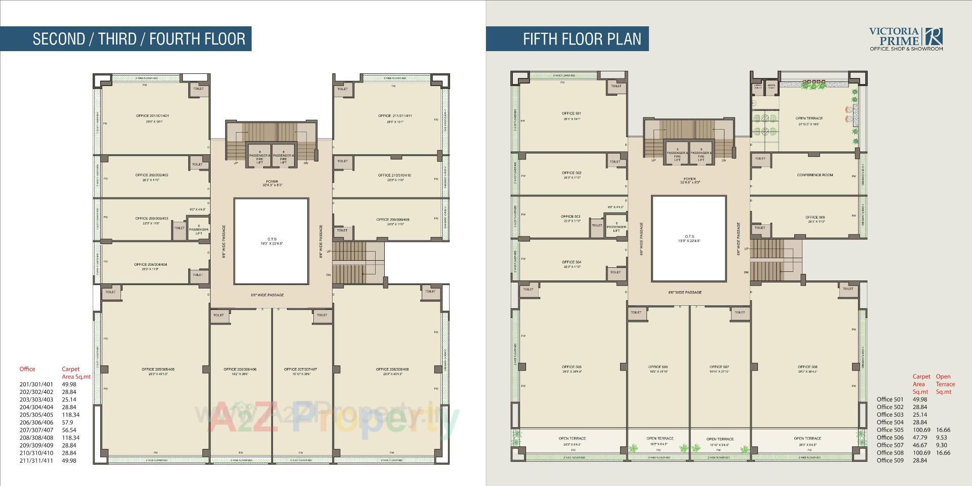 Layout of real estate project Victoria Prime located at Vadava, Bhavnagar, Gujarat