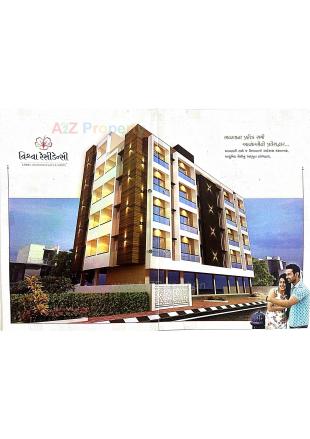 Elevation of real estate project Vishwa Residency located at Vadva, Bhavnagar, Gujarat