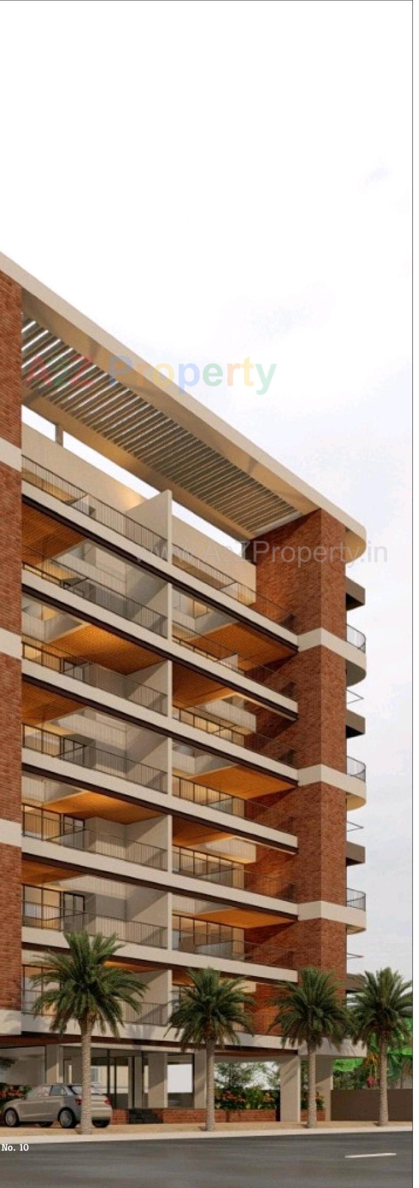 3D Elevation of real estate project Vraj Utsav located at Bhavnagar, Bhavnagar, Gujarat