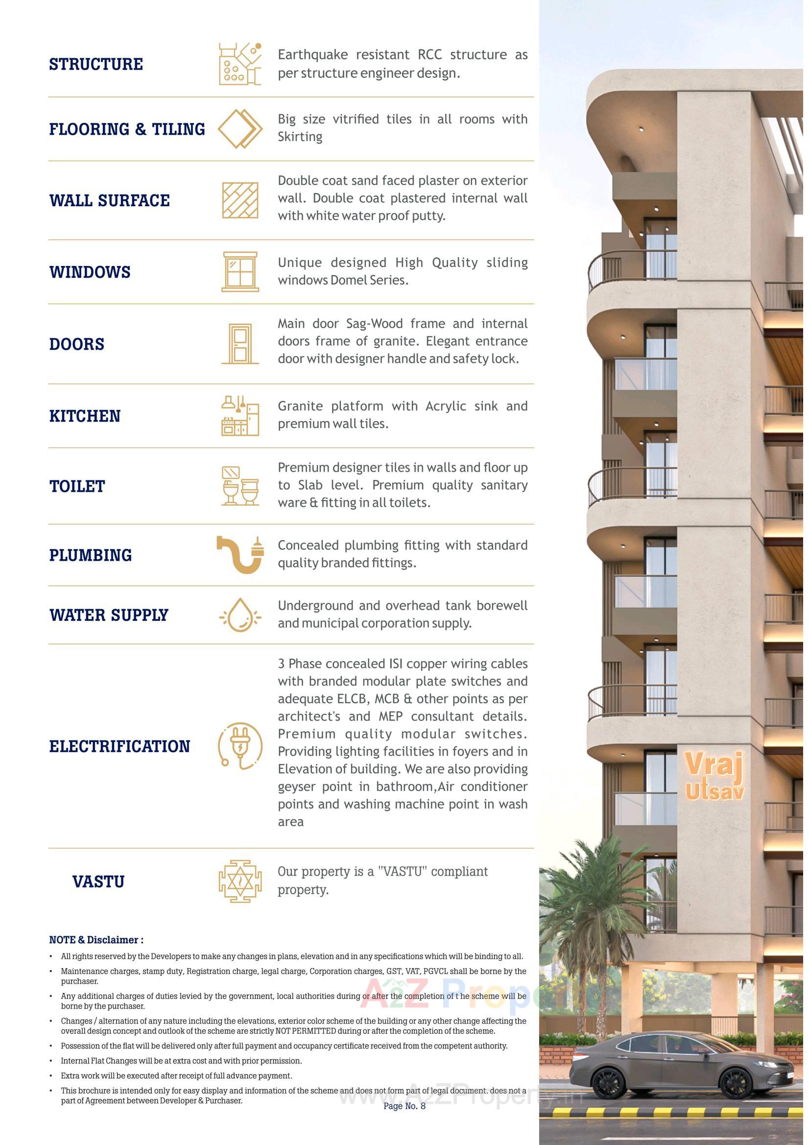  of real estate project Vraj Utsav located at Bhavnagar, Bhavnagar, Gujarat