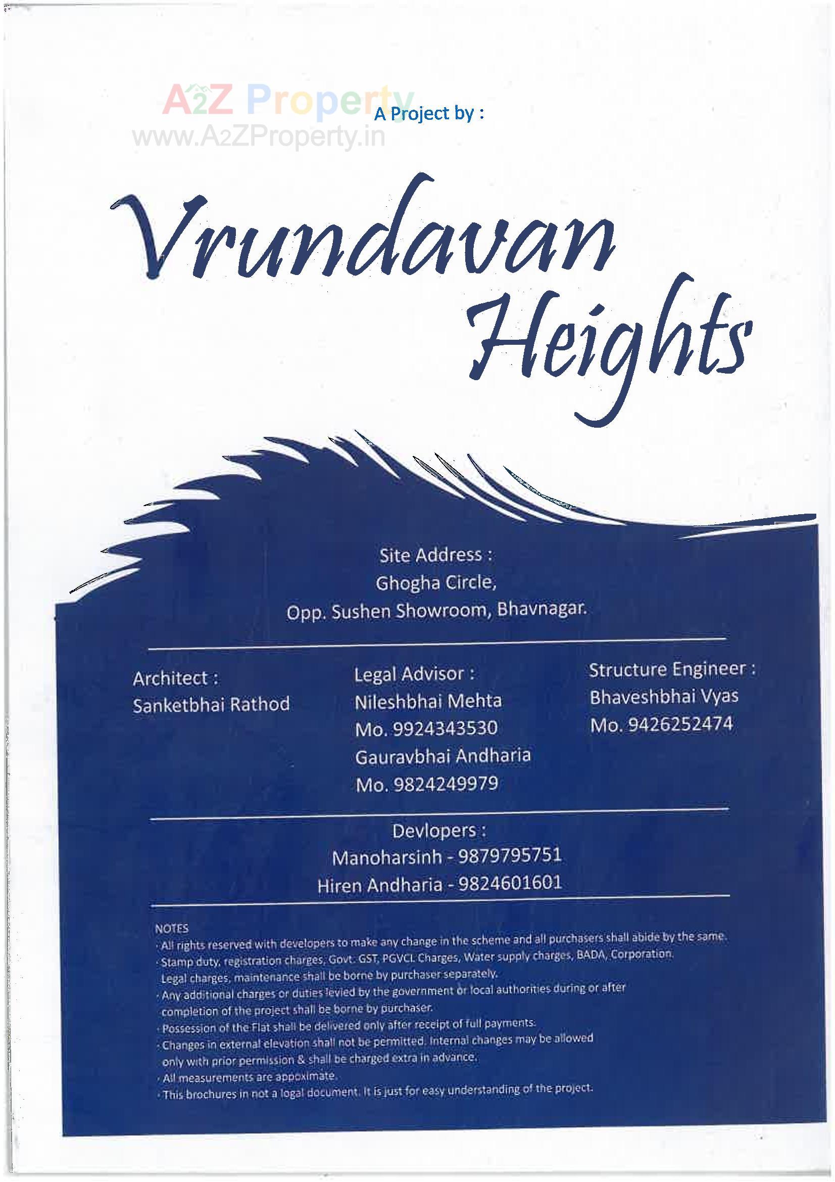  of real estate project Vrundavan Heights located at Bhavnagar, Bhavnagar, Gujarat