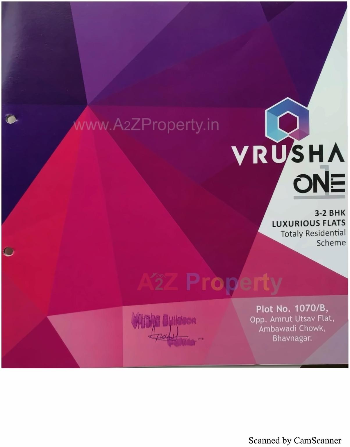  of real estate project Vrusha One located at Bhavnagar, Bhavnagar, Gujarat