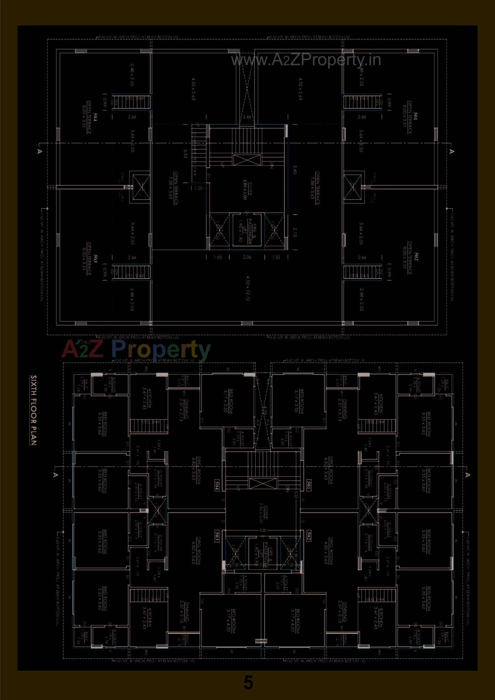  of real estate project White Leaf located at Krushnagar, Bhavnagar, Gujarat