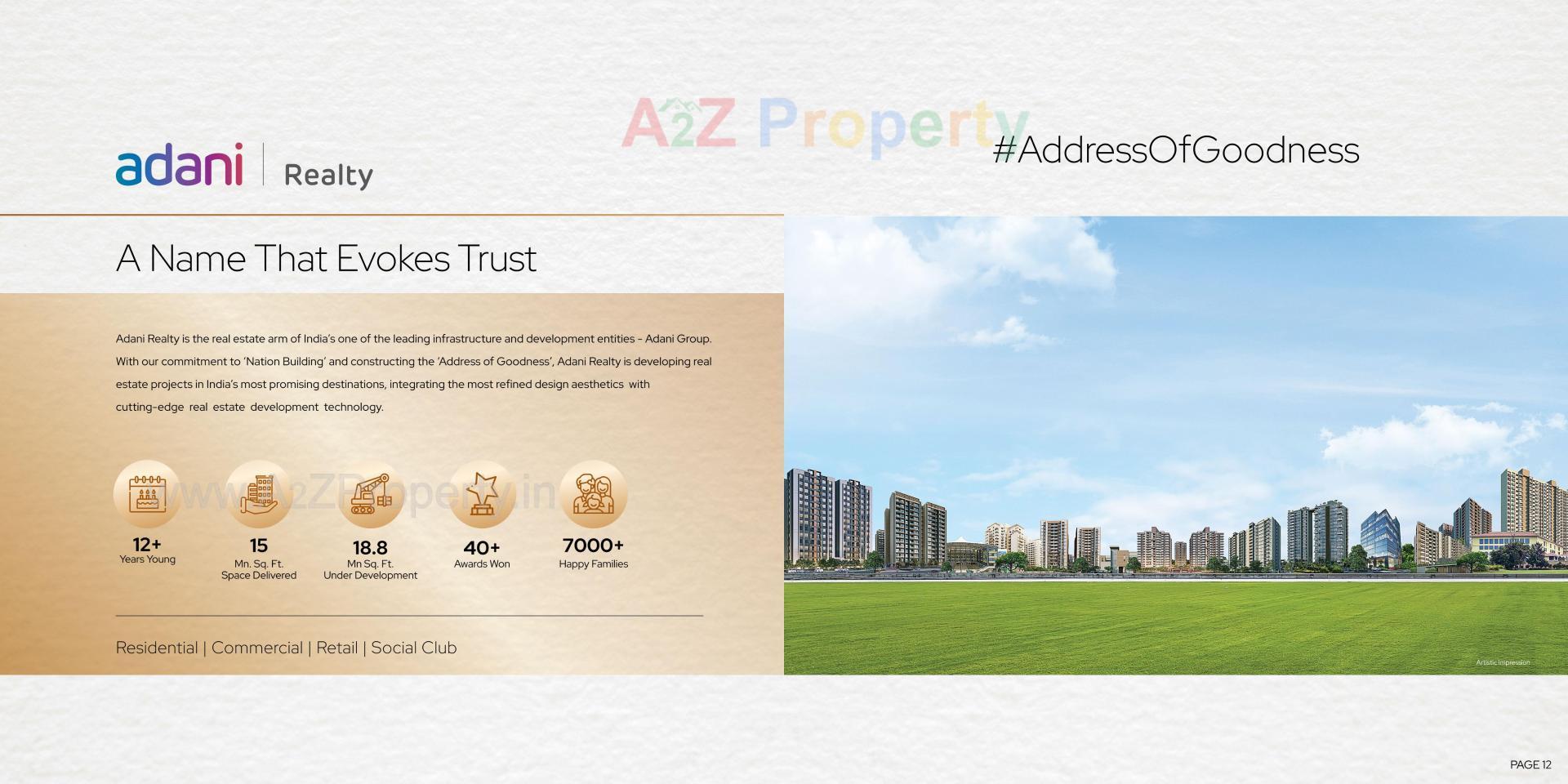  of real estate project Â the West Park located at Dantali, Gandhinagar, Gujarat