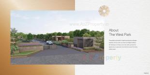 Elevation of real estate project Â the West Park located at Dantali, Gandhinagar, Gujarat