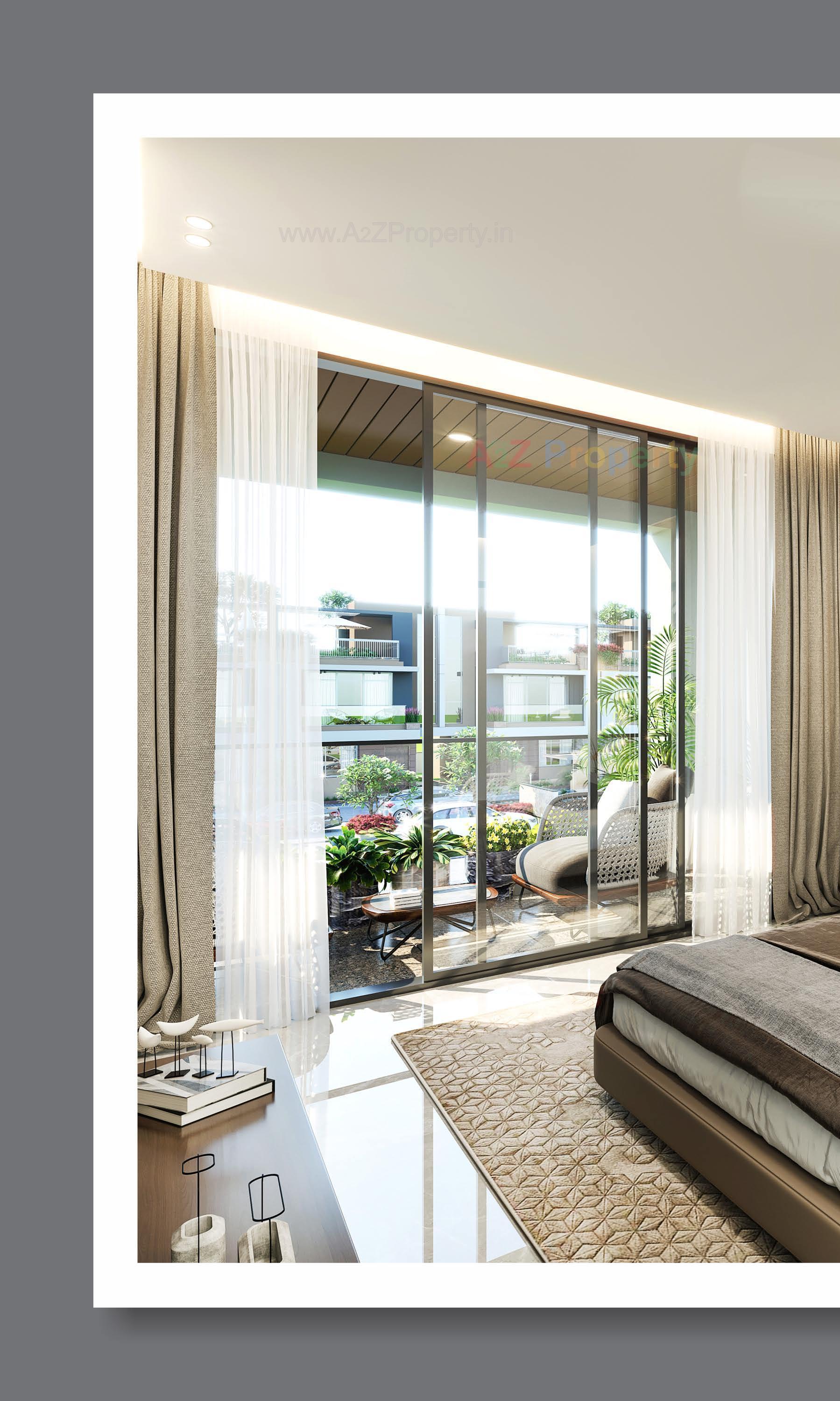 3D Elevation of real estate project Aameen located at Vavol, Gandhinagar, Gujarat