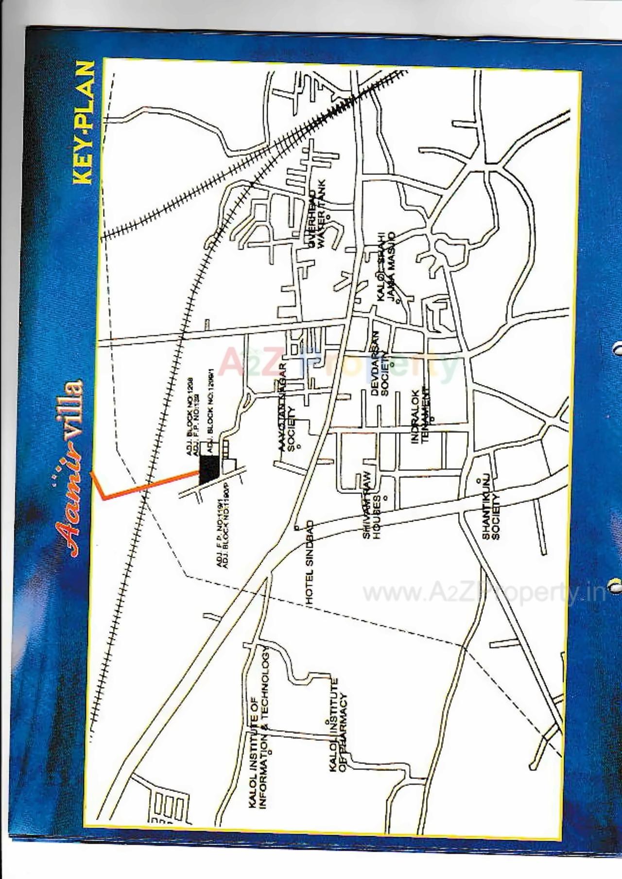  of real estate project Aamir Villa located at Kalol, Gandhinagar, Gujarat