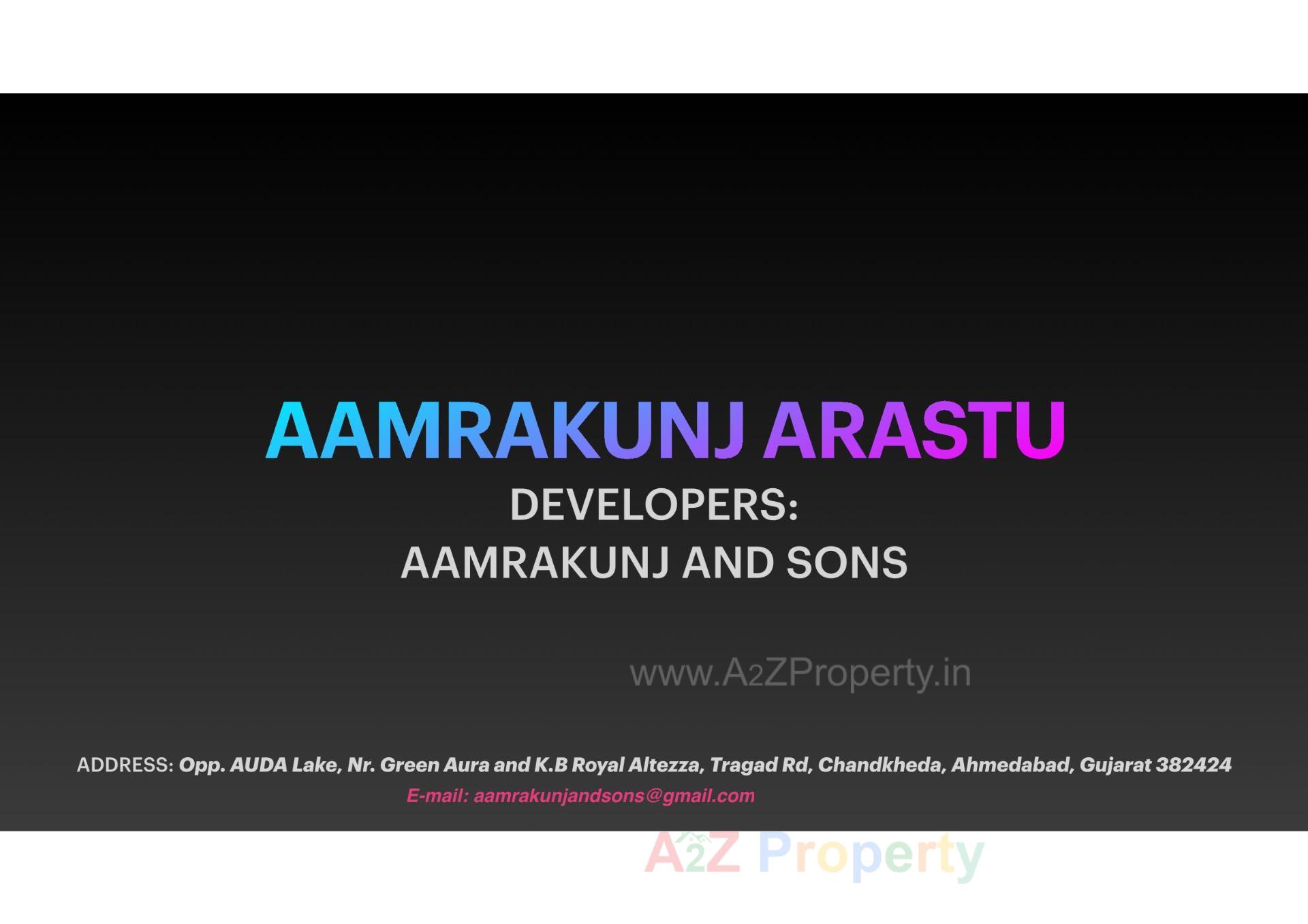  of real estate project Aamrakunj Arastu located at Zundal, Gandhinagar, Gujarat