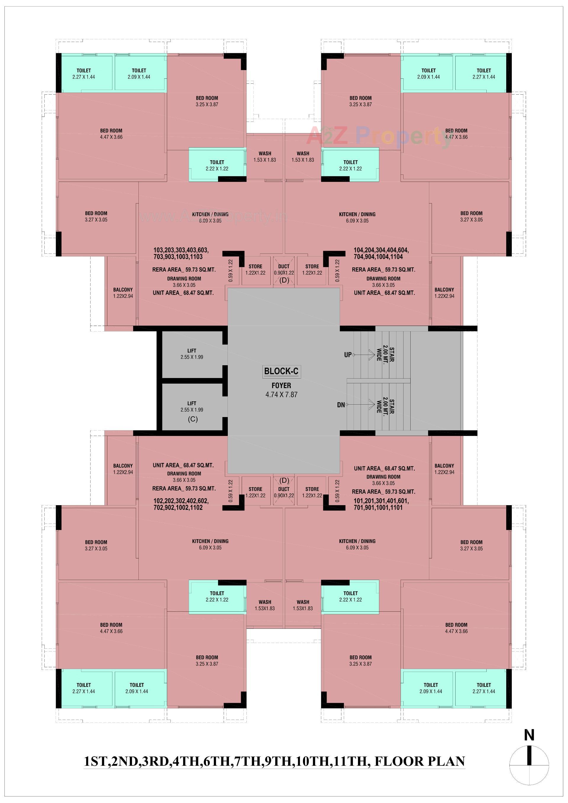 Layout of real estate project Aamrakunj Arastu located at Zundal, Gandhinagar, Gujarat