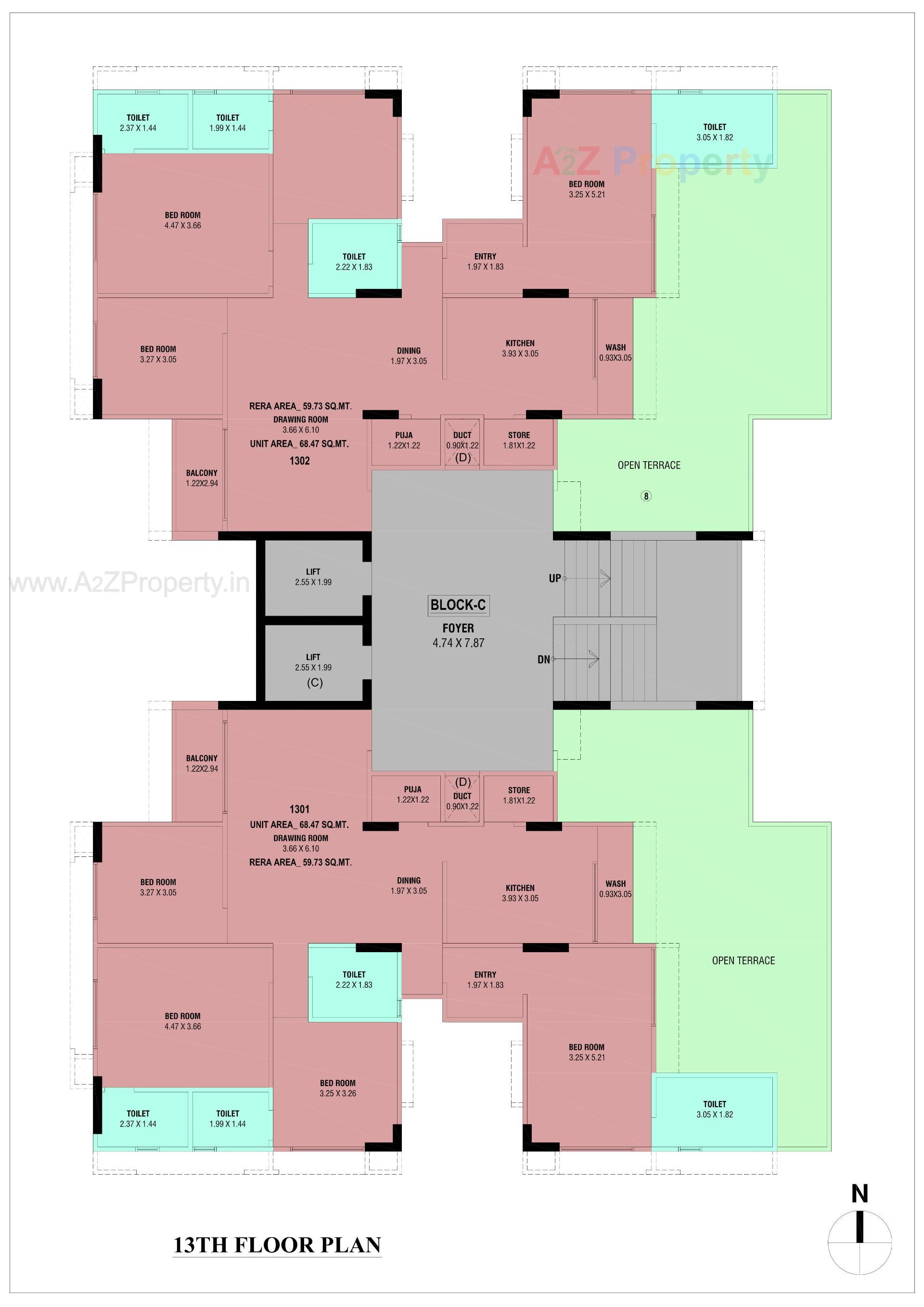 Layout of real estate project Aamrakunj Arastu located at Zundal, Gandhinagar, Gujarat