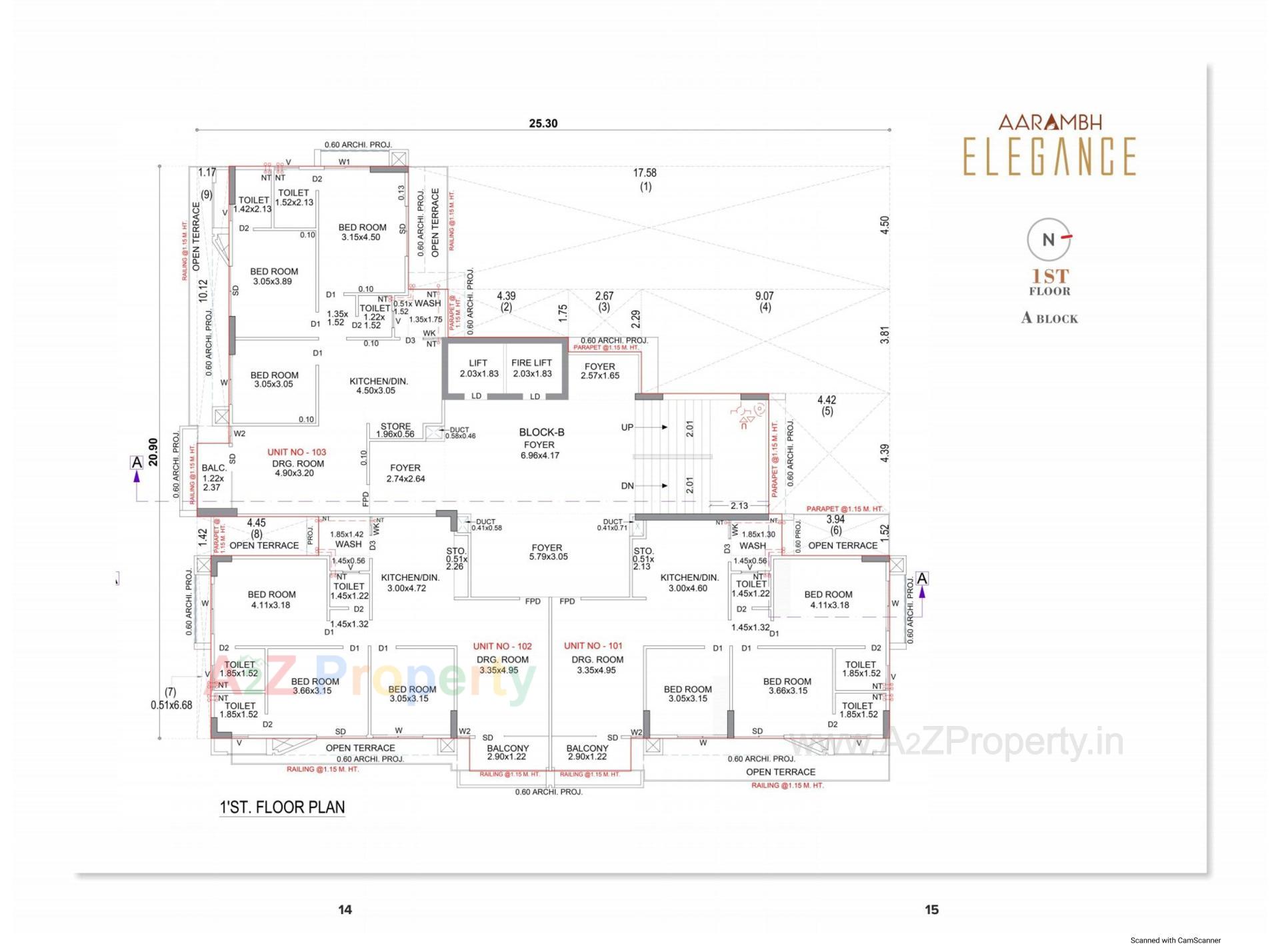  of real estate project Aarambh Elegance located at Gandhinagar, Gandhinagar, Gujarat