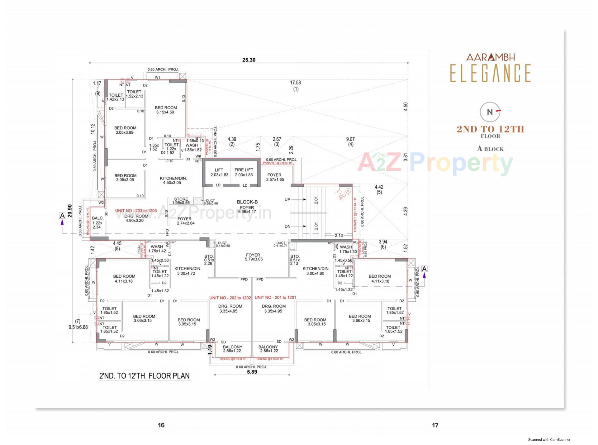  of real estate project Aarambh Elegance located at Gandhinagar, Gandhinagar, Gujarat
