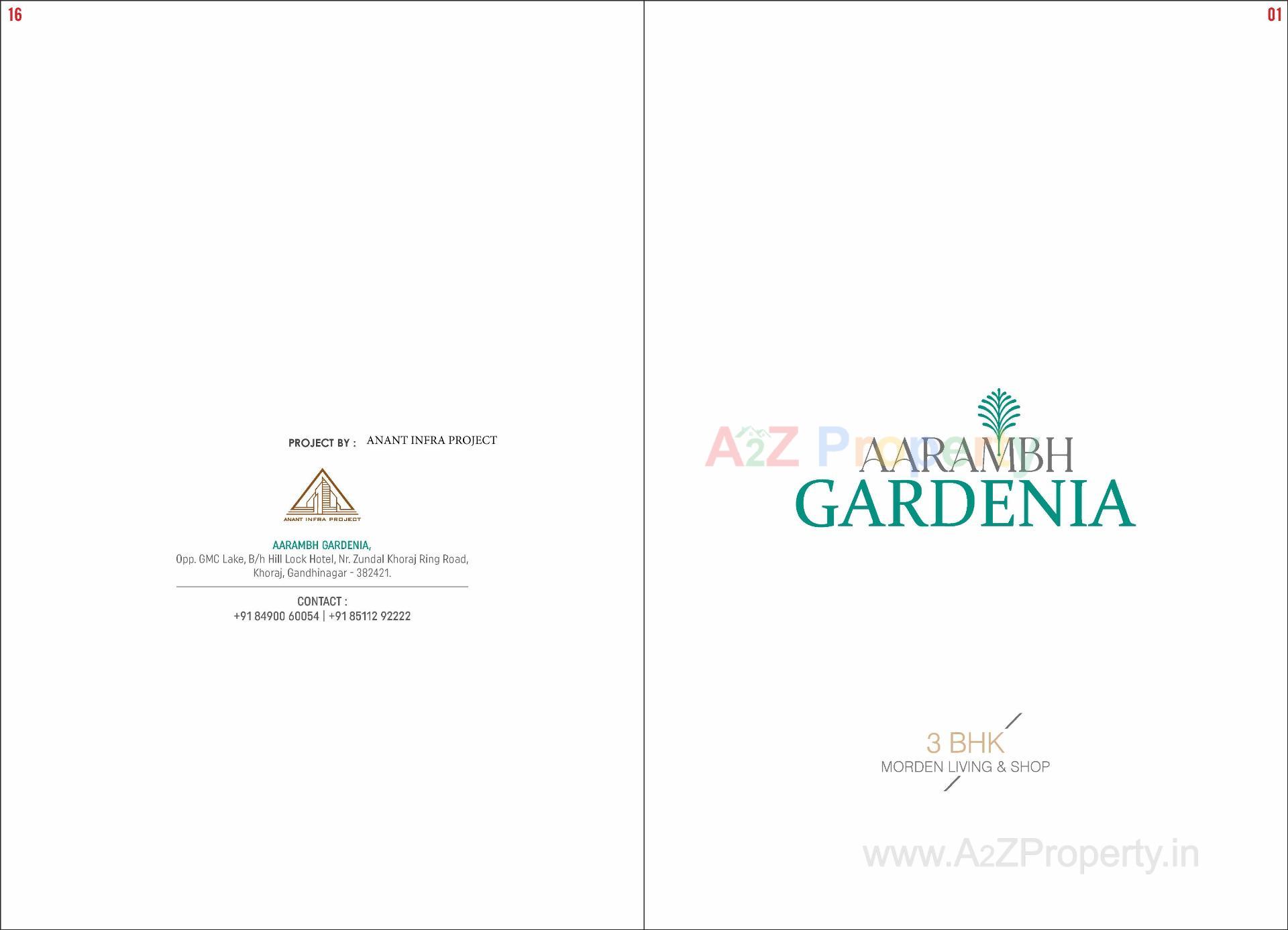  of real estate project Aarambh Gardenia located at Khoraj, Gandhinagar, Gujarat