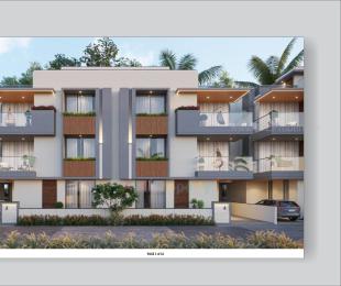 Elevation of real estate project Aarna Legacy located at Randesan, Gandhinagar, Gujarat