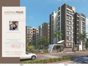 Elevation of real estate project Aastha Prime located at Zundal, Gandhinagar, Gujarat