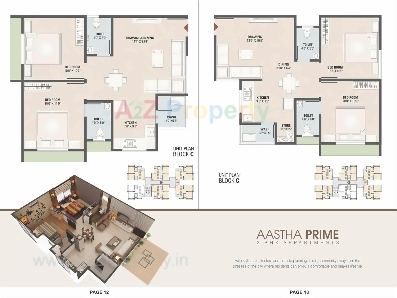 Layout of real estate project Aastha Prime located at Zundal, Gandhinagar, Gujarat