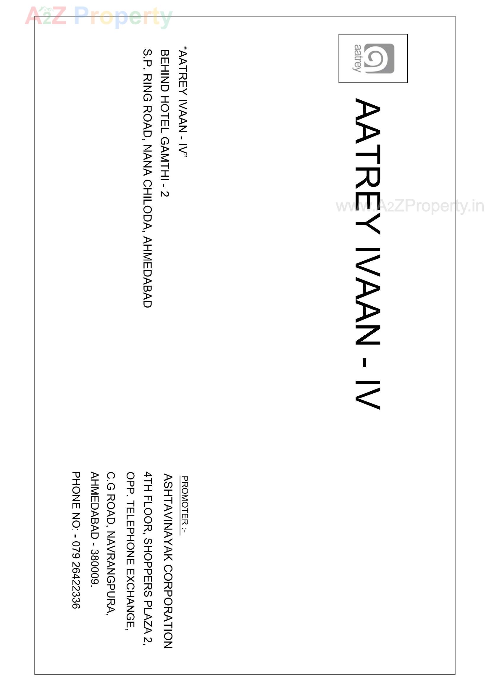  of real estate project Aatrey Ivaan located at Chiloda, Gandhinagar, Gujarat