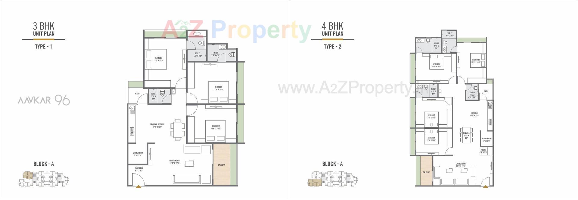 Layout of real estate project Aavkar located at Sargasan, Gandhinagar, Gujarat
