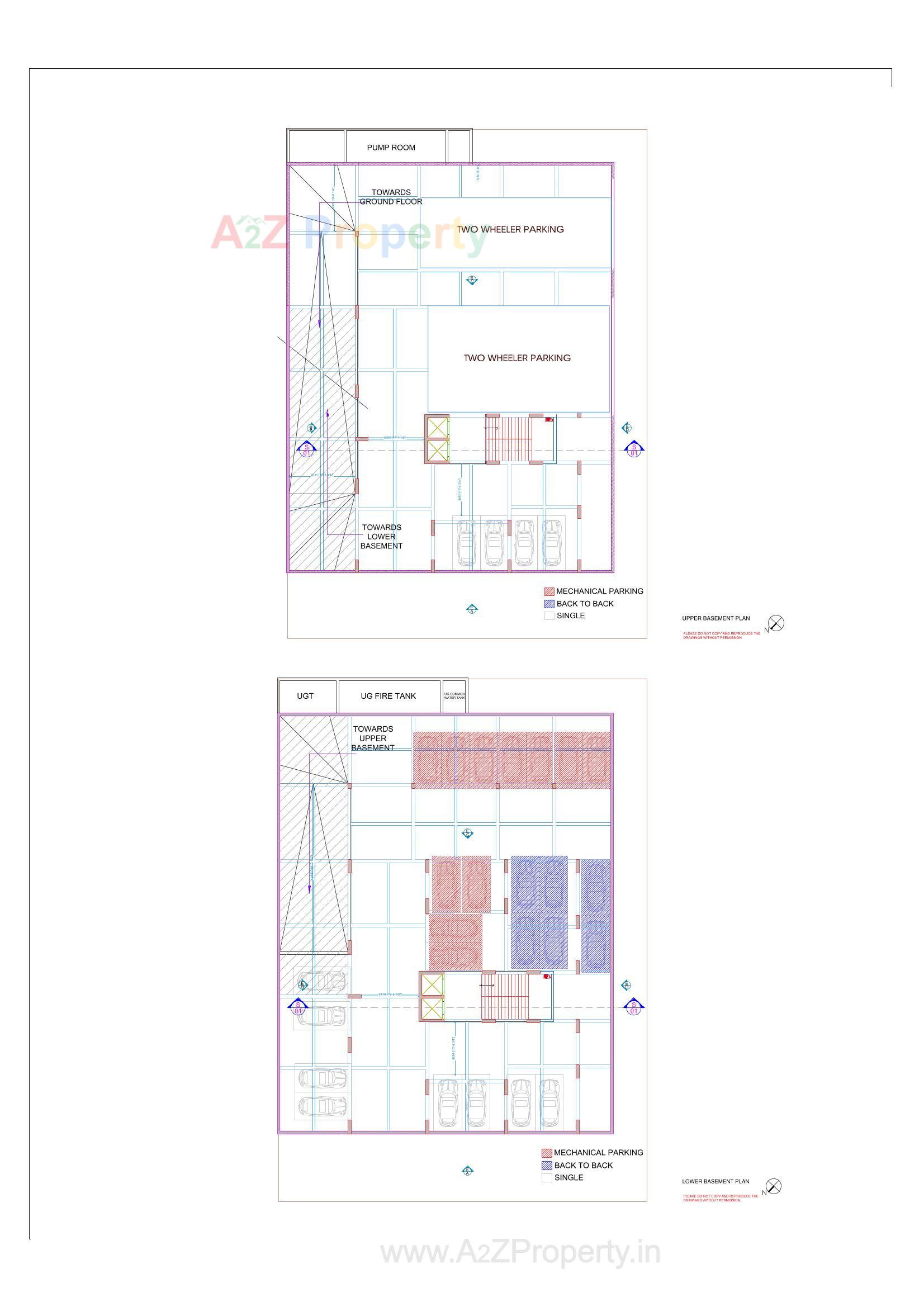 Layout of real estate project Aavkar Amore located at Sargasan, Gandhinagar, Gujarat