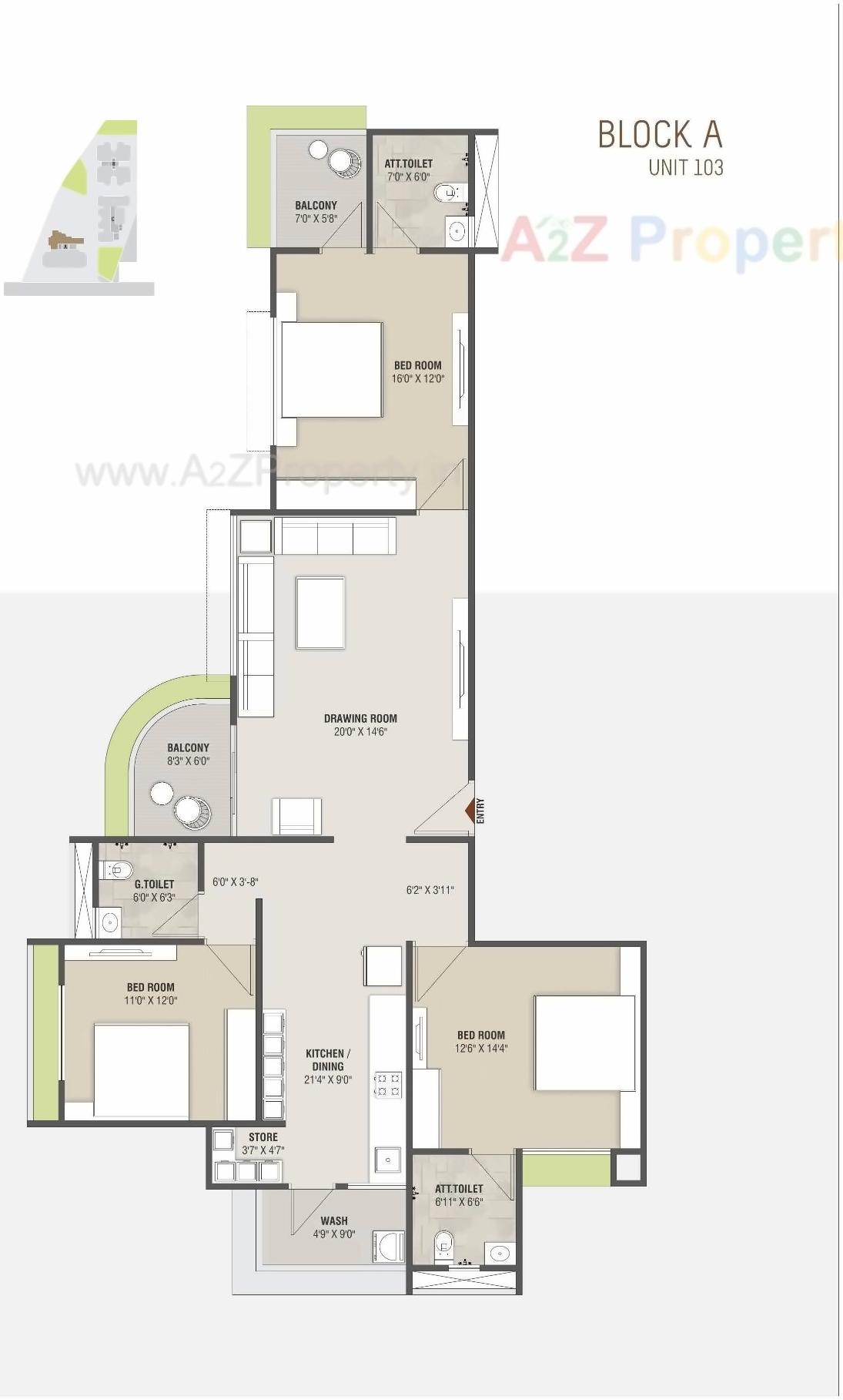 Layout of real estate project Aavkar Avenue located at Uvarsad, Gandhinagar, Gujarat
