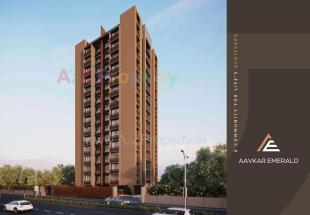 Elevation of real estate project Aavkar Emerald located at Gandhinagar, Gandhinagar, Gujarat