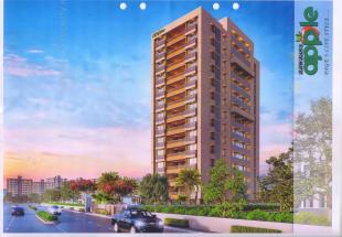 Elevation of real estate project Aawaass Apple located at Kudasan, Gandhinagar, Gujarat