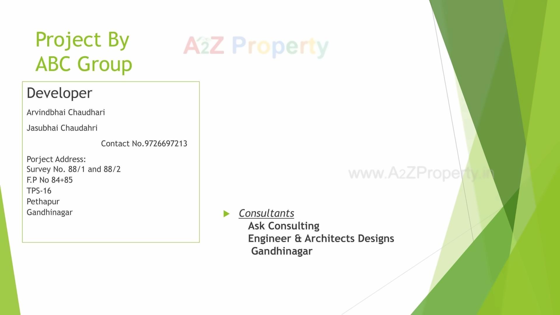  of real estate project Abc Gold Plot located at Pethapur, Gandhinagar, Gujarat