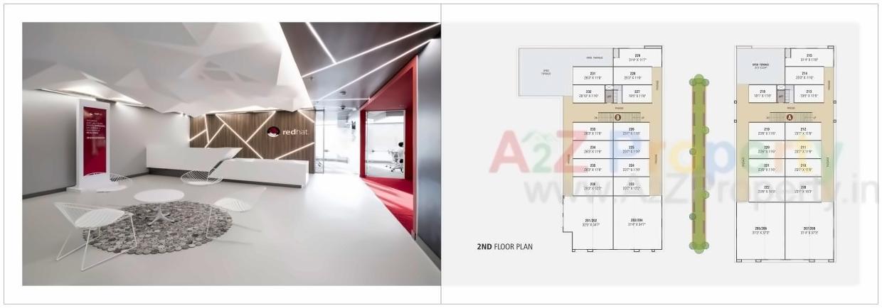Layout of real estate project Adalaj Trade Center located at Adalaj, Gandhinagar, Gujarat