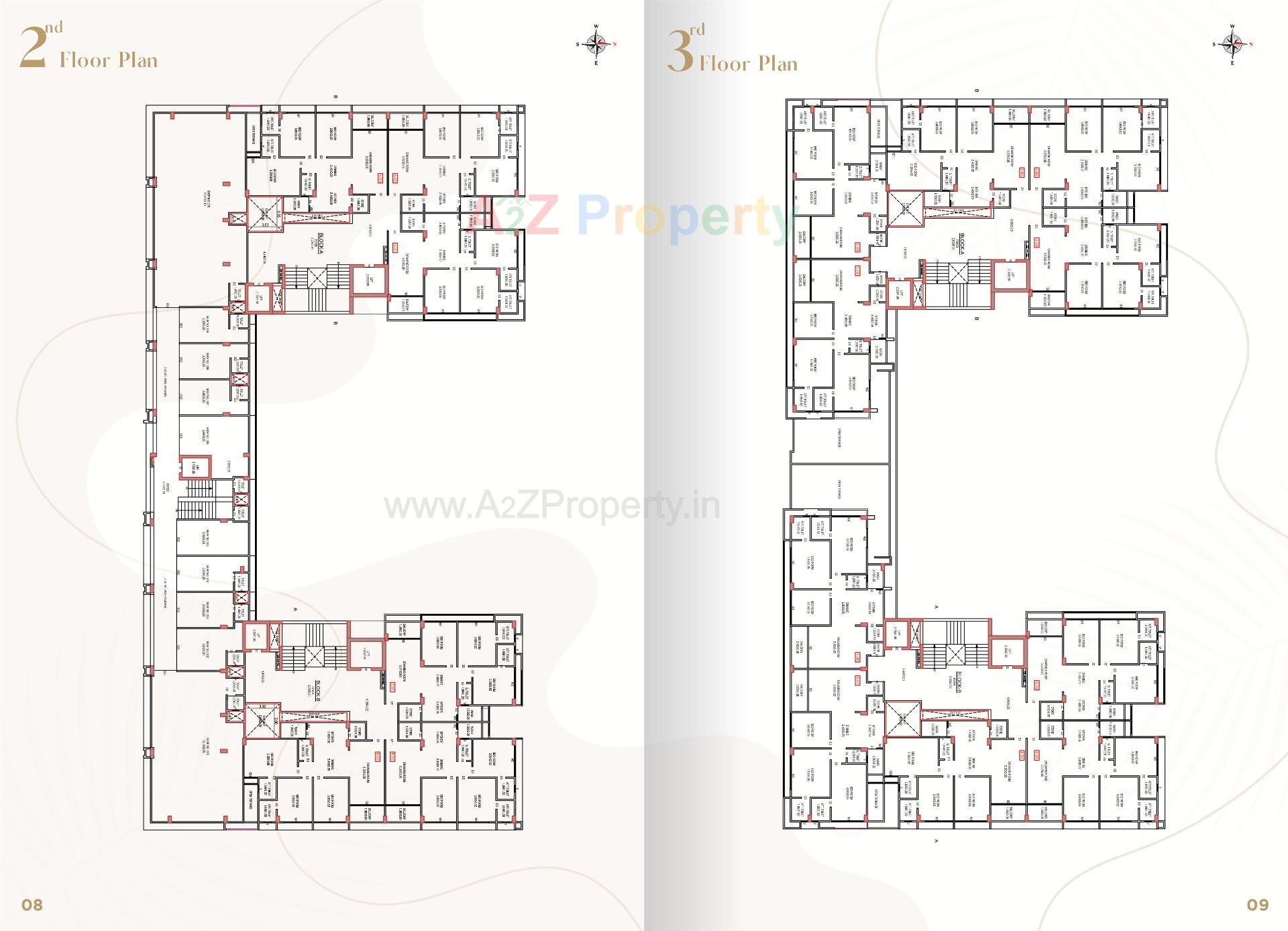 Layout of real estate project Aditya Exotica located at Vavol, Gandhinagar, Gujarat