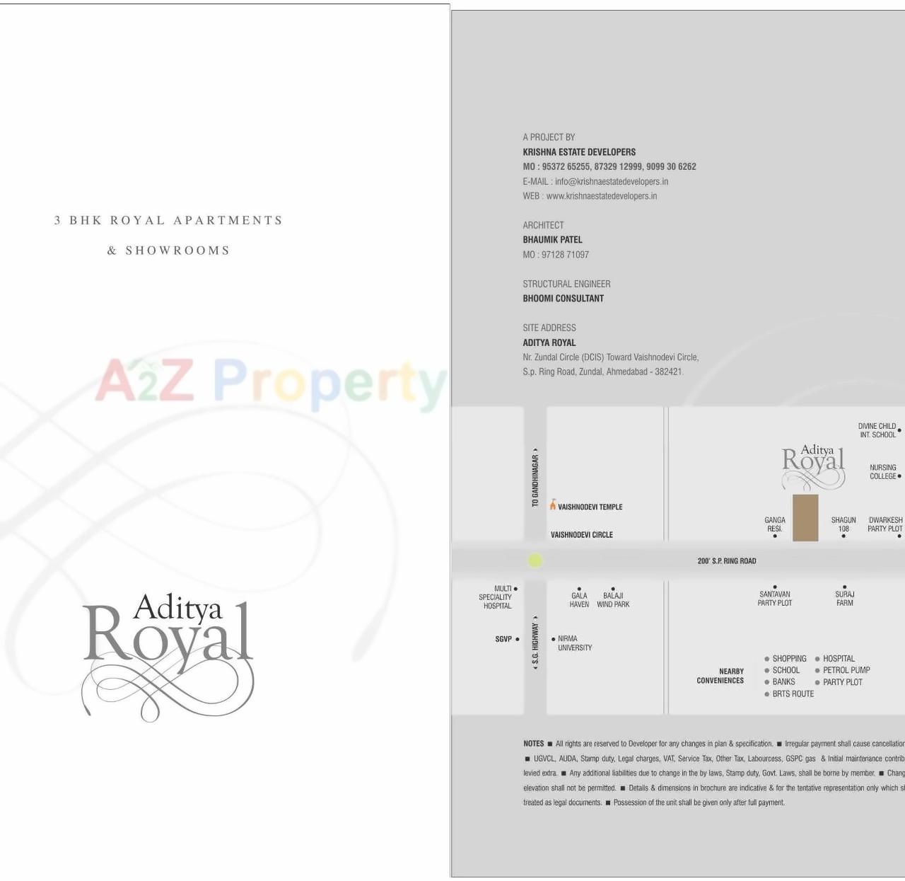  of real estate project Aditya Royal located at Gandhinagar, Gandhinagar, Gujarat