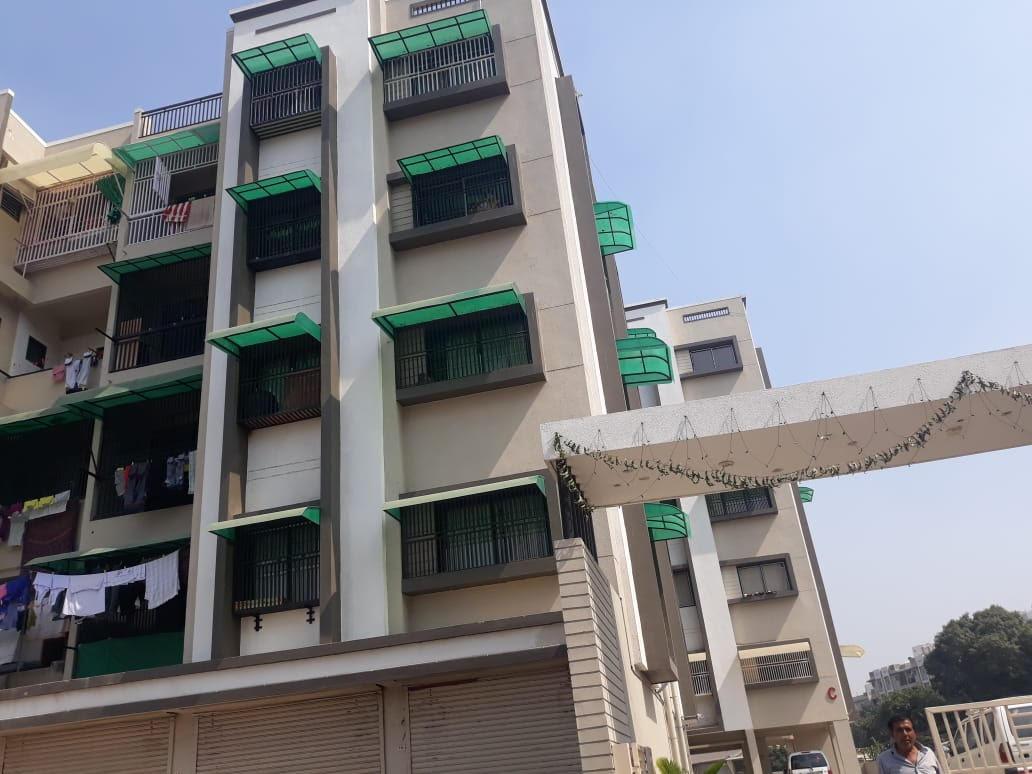 110202_const of real estate project Ajay Avenue located at Borisana, Gandhinagar, Gujarat