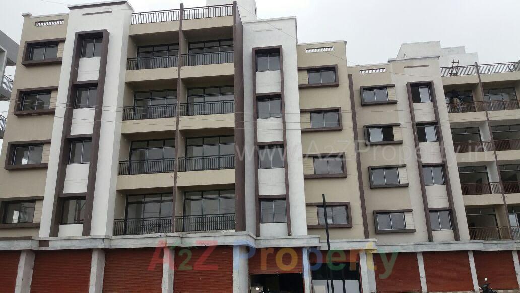 3D Elevation of real estate project Ajay Avenue located at Borisana, Gandhinagar, Gujarat