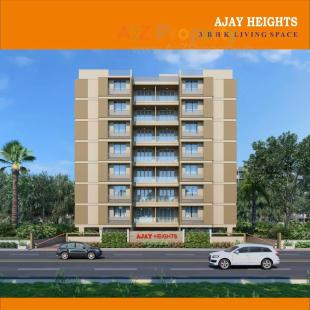 Elevation of real estate project Ajay Heights located at Gandhinagar, Gandhinagar, Gujarat