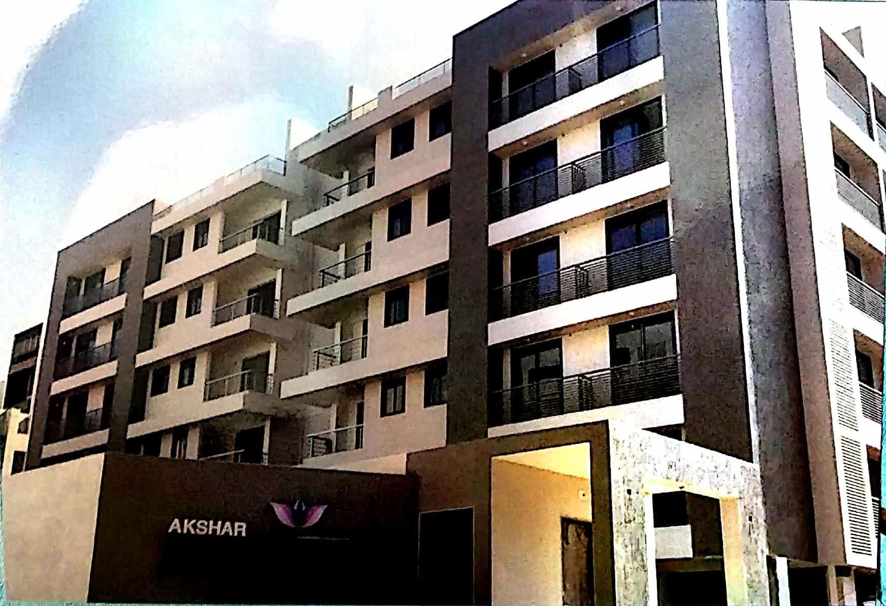 193469_const of real estate project Akshar Paradise located at Sargasan, Gandhinagar, Gujarat