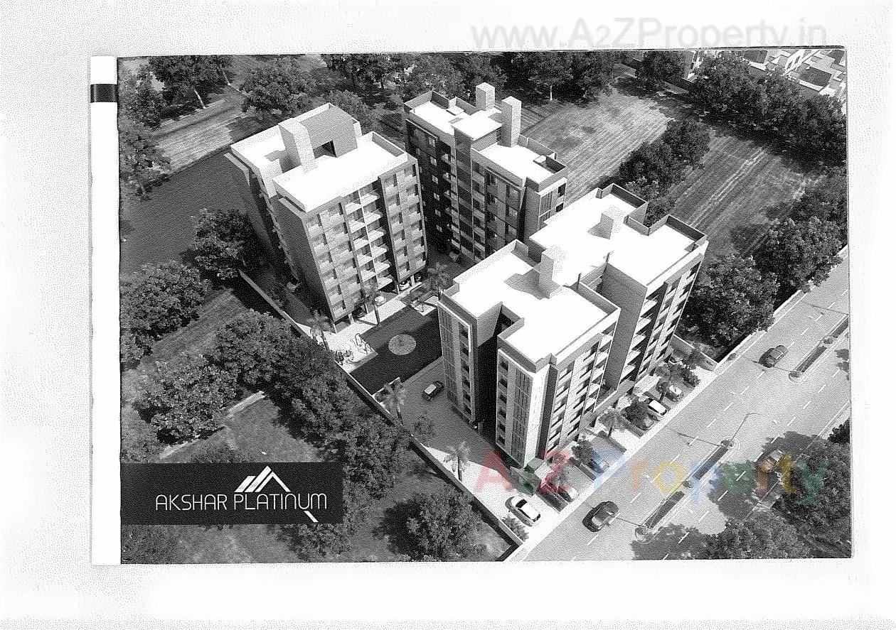  of real estate project Akshar Platinium located at Nana-chiloda, Gandhinagar, Gujarat
