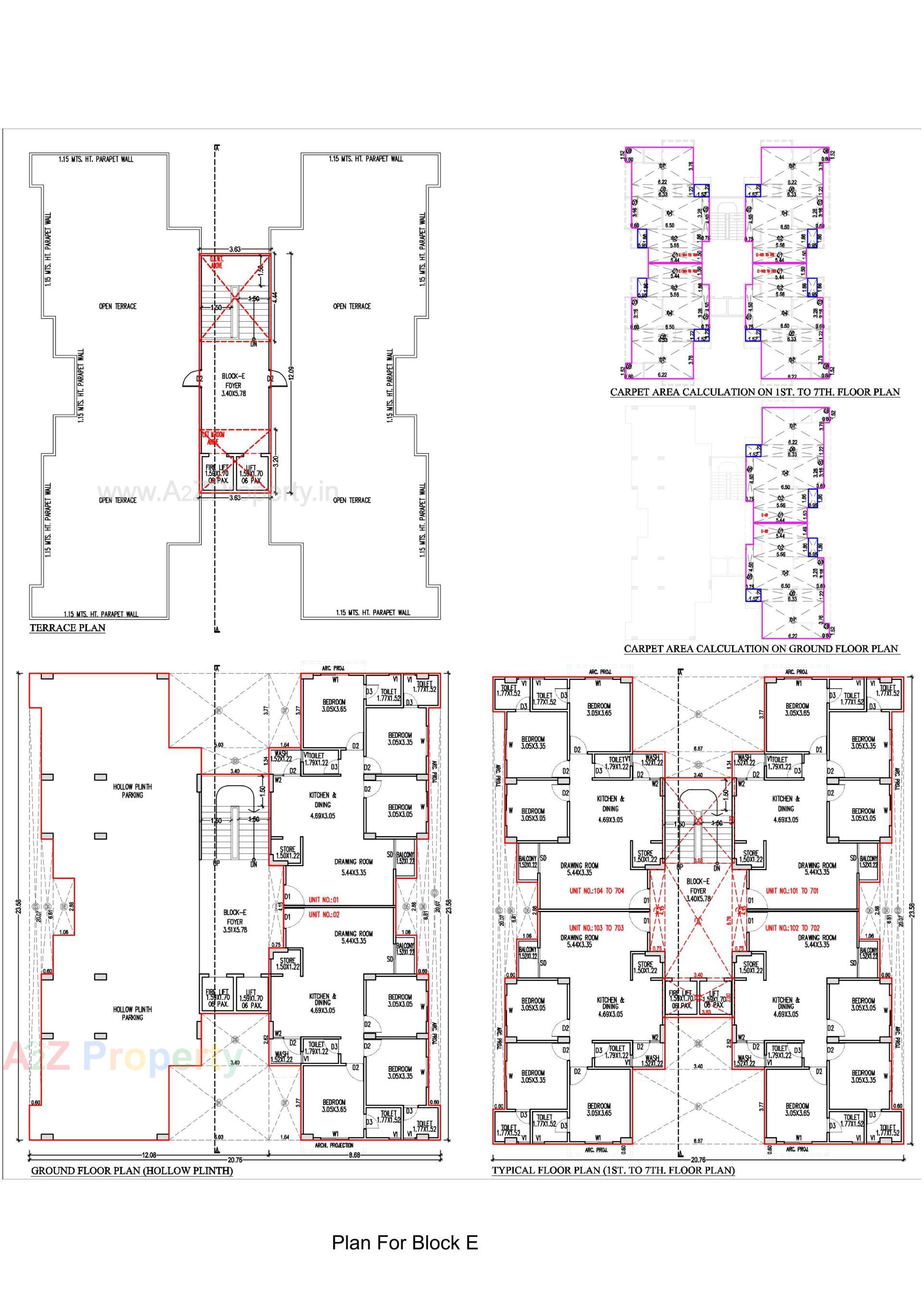 Layout of real estate project Akshar Tirth located at Gandhinagar, Gandhinagar, Gujarat