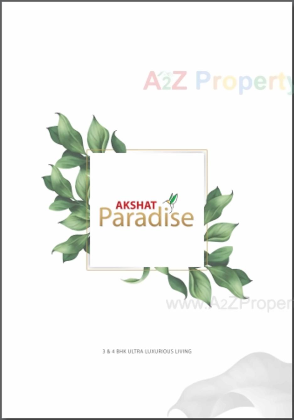  of real estate project Akshat Paradise located at Sargasan, Gandhinagar, Gujarat