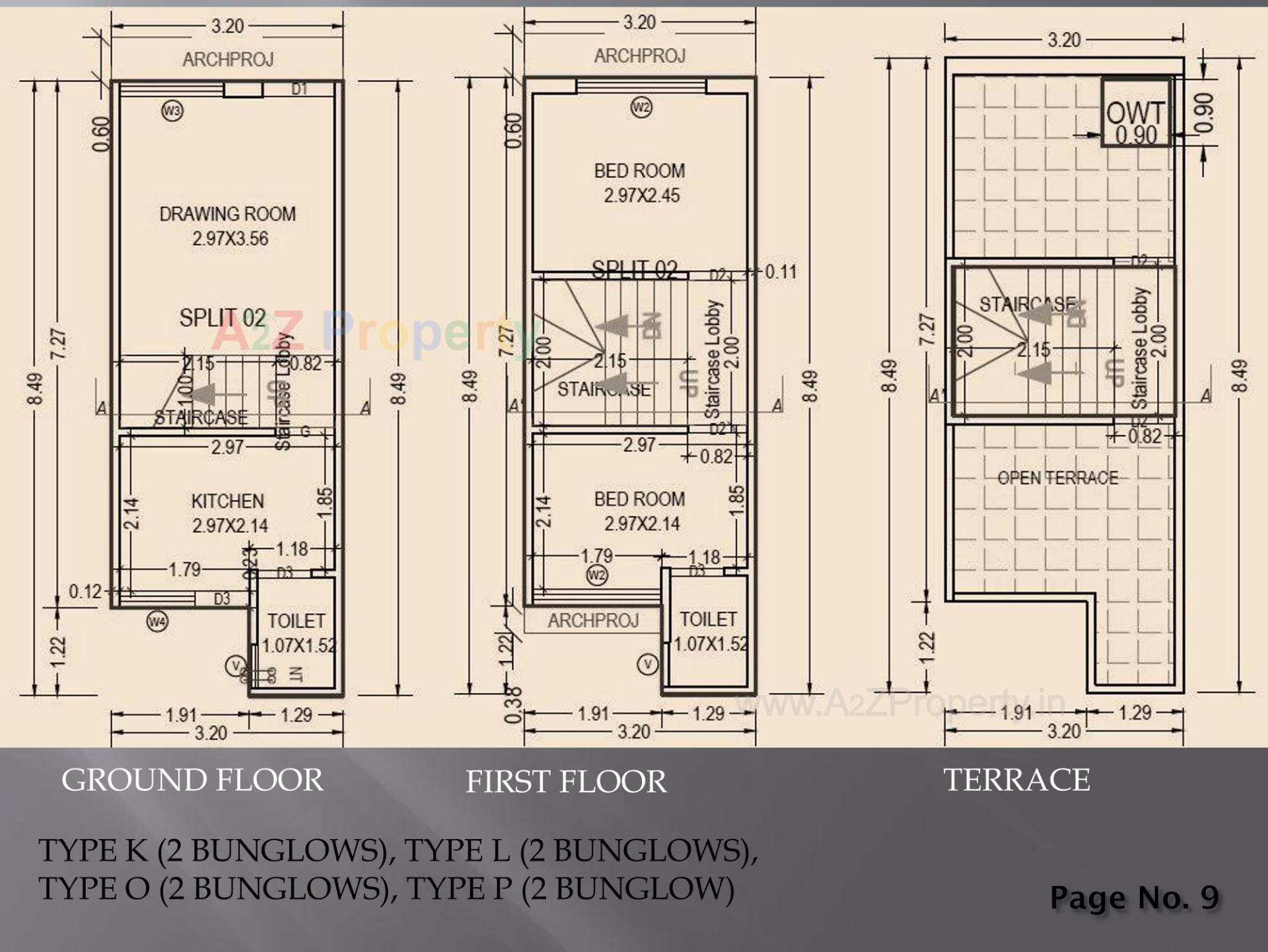 Layout of real estate project Al Khayber Residency located at Dahegam, Gandhinagar, Gujarat