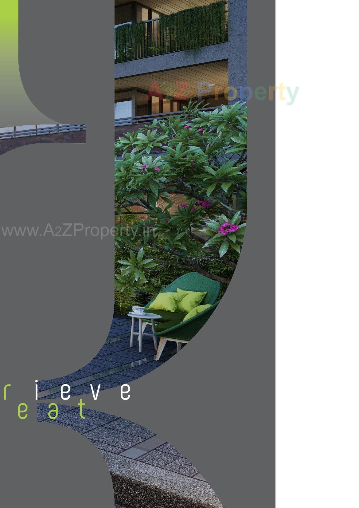 3D Elevation of real estate project Alphabet located at Bhat, Gandhinagar, Gujarat