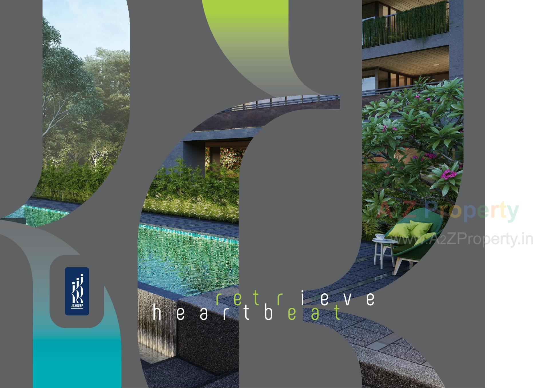 3D Elevation of real estate project Alphabet located at Bhat, Gandhinagar, Gujarat