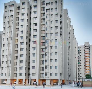 Elevation of real estate project Amba Township Sector 1d located at Adalaj, Gandhinagar, Gujarat