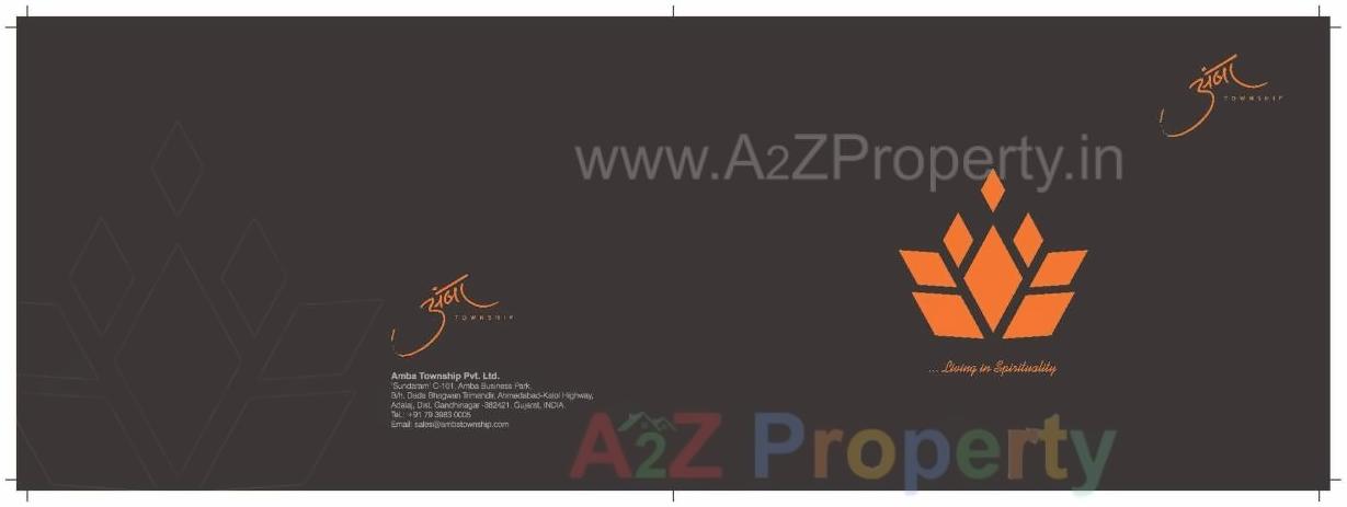  of real estate project Amba Towship Sector located at Adalaj, Gandhinagar, Gujarat