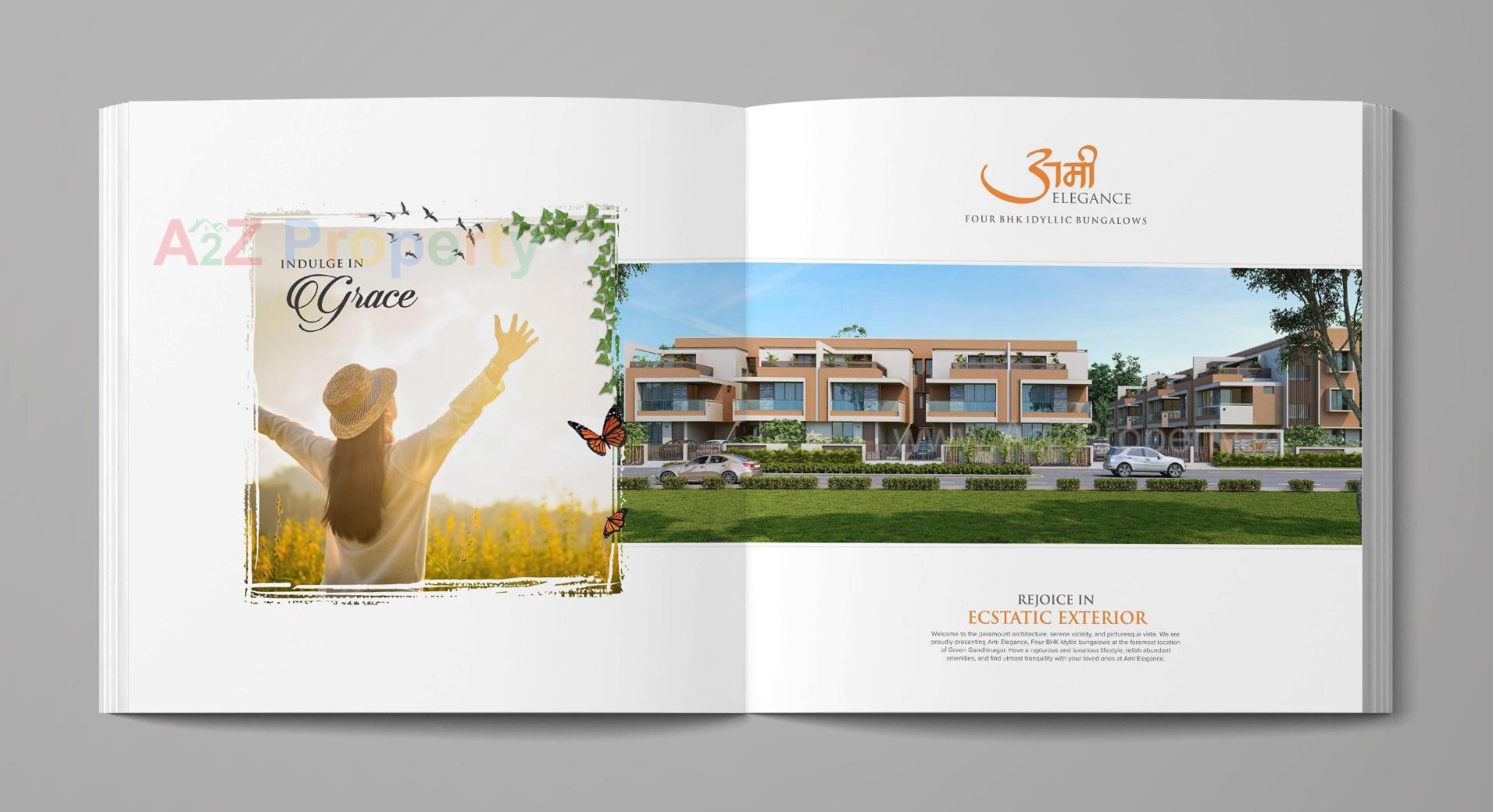  of real estate project Ami Elegance located at Sargasan, Gandhinagar, Gujarat